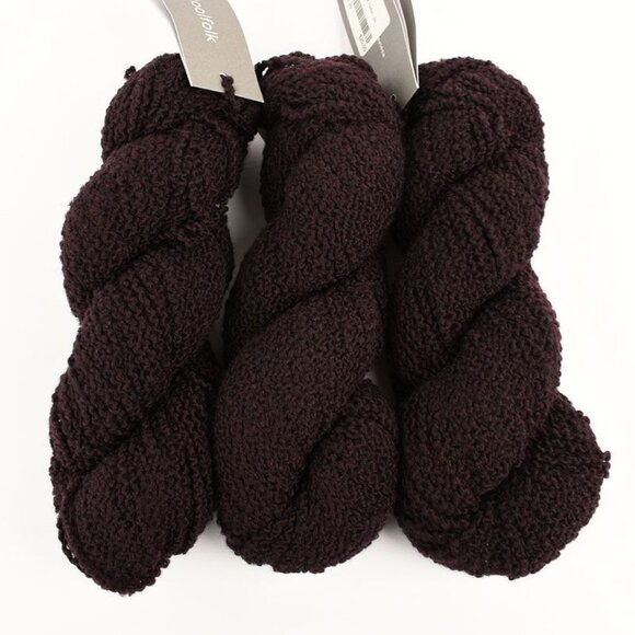 Woolfolk Flette Textured DK Yarn 3 Skeins 100% Merino Wool Color 20 - Picture 1 of 4